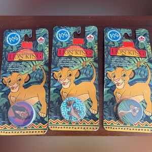 UNOPENED Lion King POGS (1995)